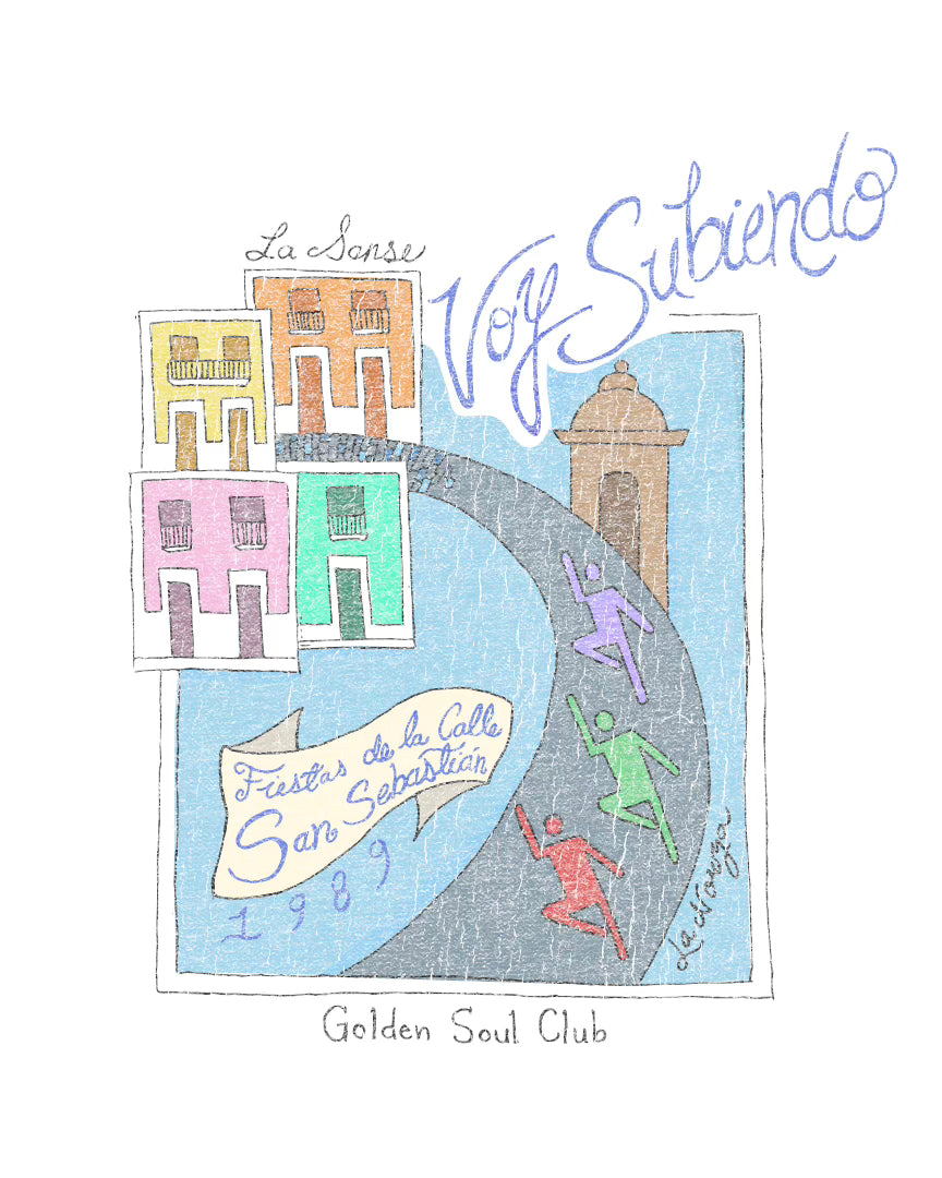 Voy Subiendo - Vintage Inspired Tee *PRE-ORDEN*