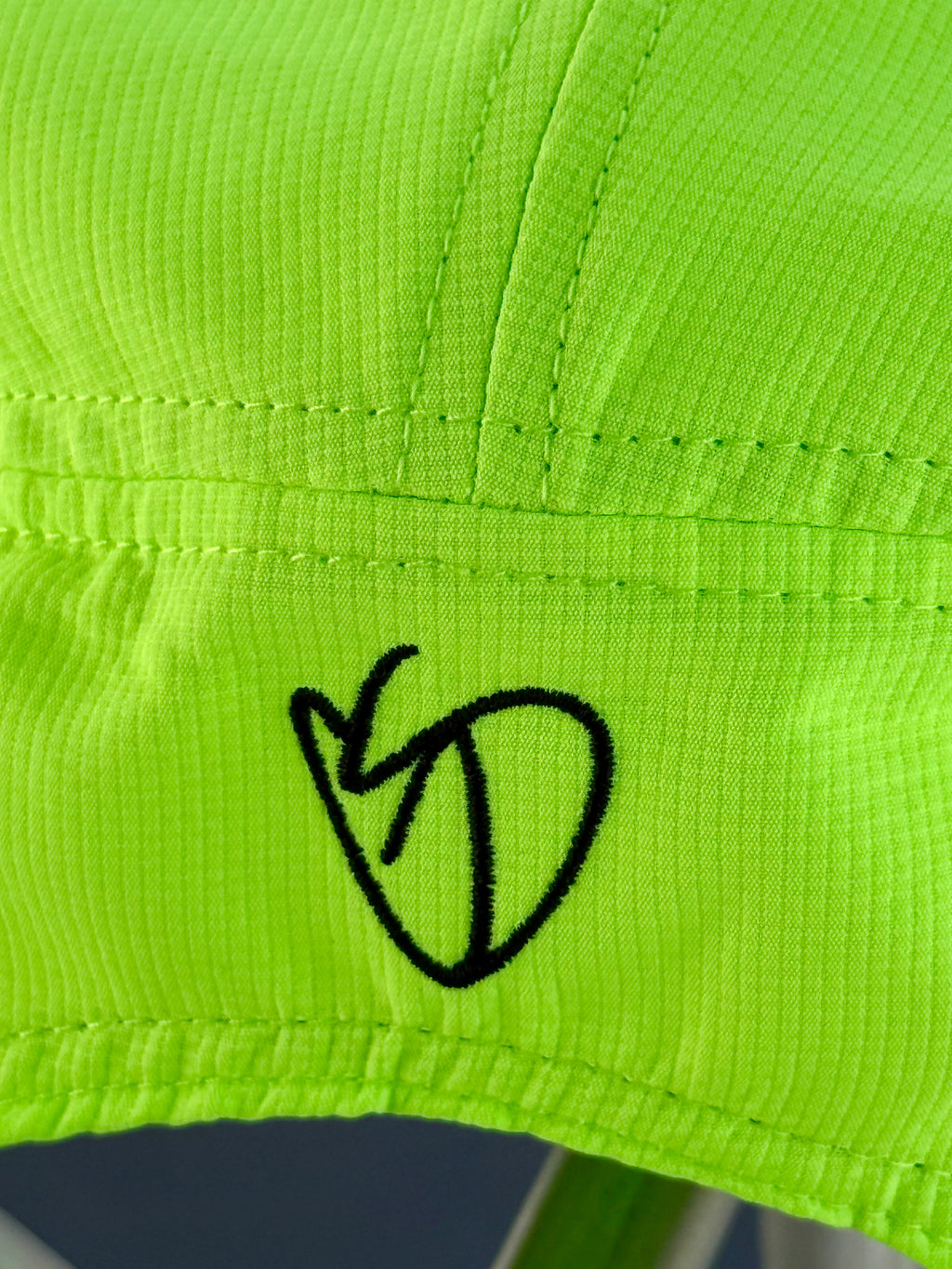 Neon Green Running Cap