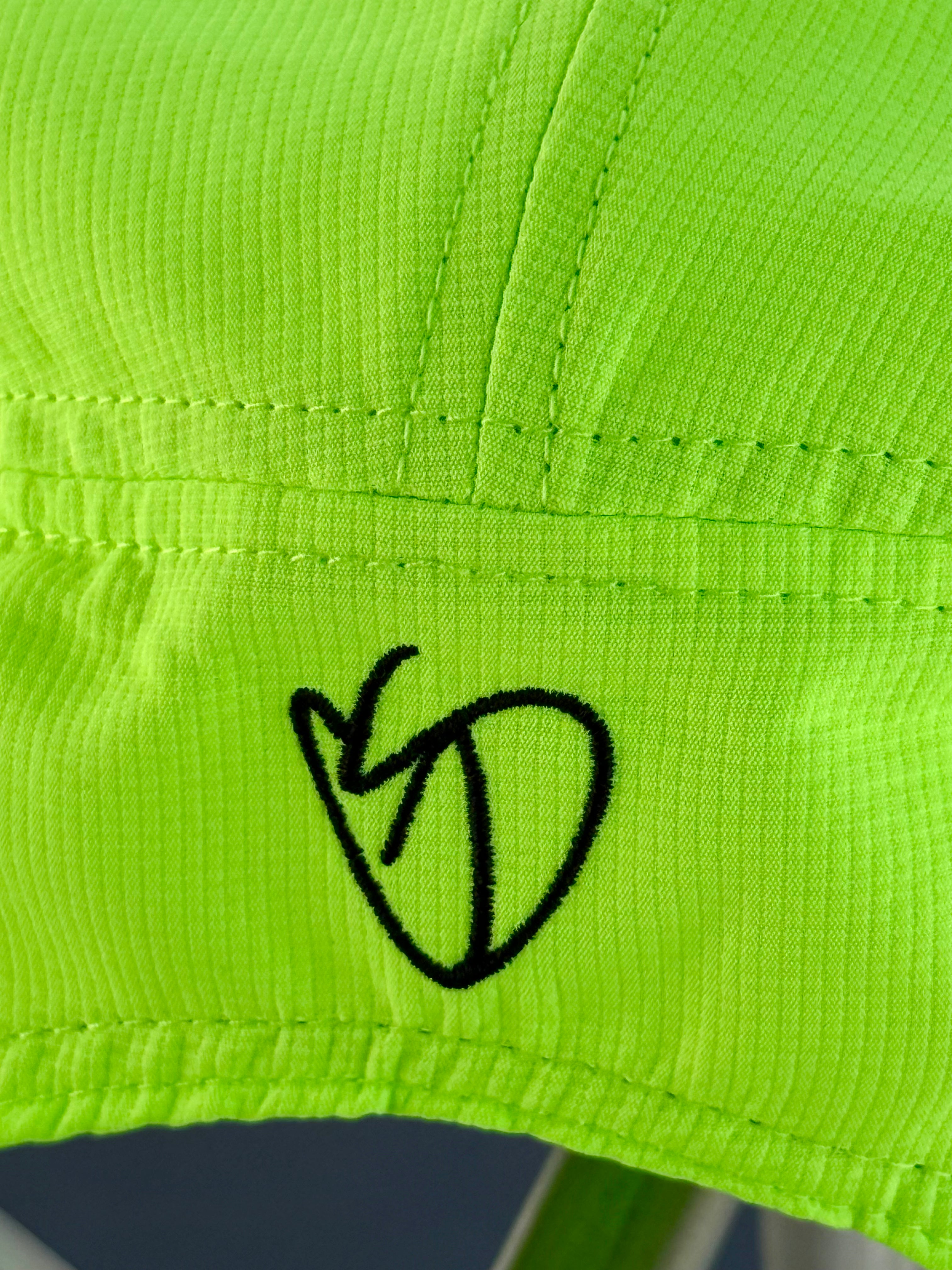 Neon Green Running Cap