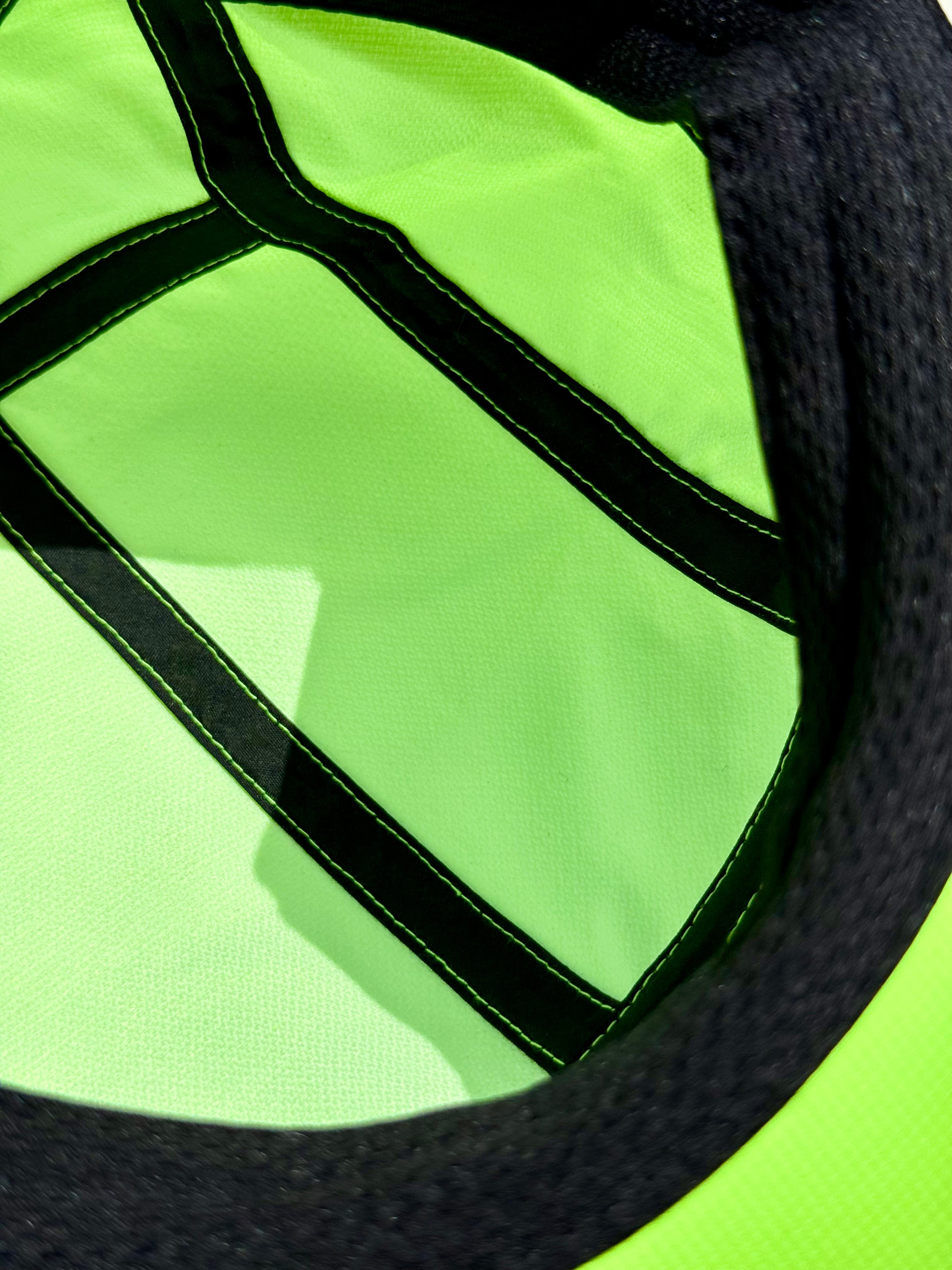 Neon Green Running Cap