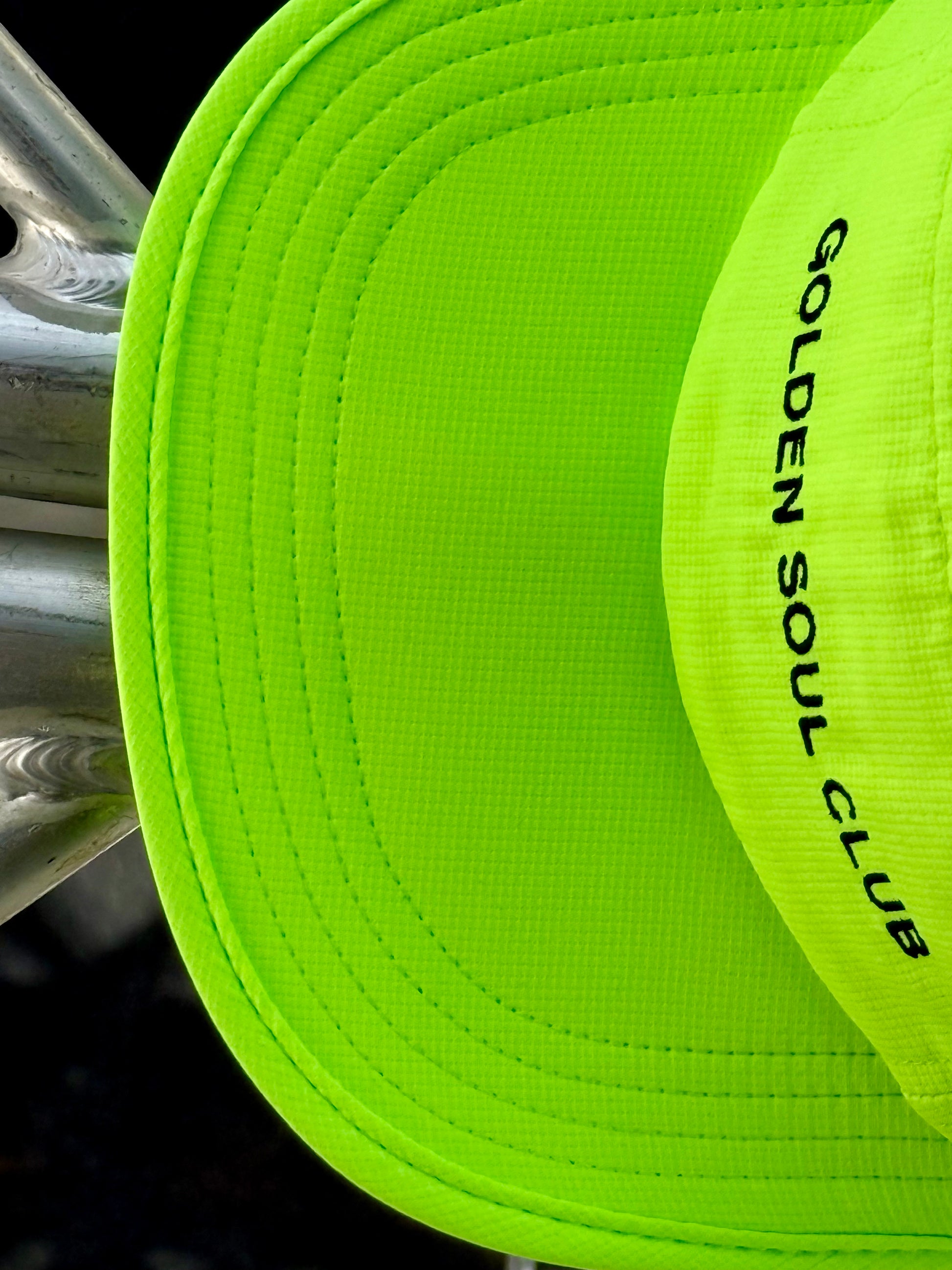 Neon Green Running Cap